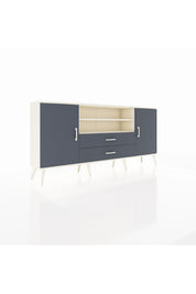 Arges Konsol 4 Raflı 2 Çekmeceli 2 Kapaklı 176x30x83 - S148M018V08A