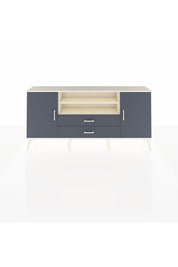 Arges Konsol 4 Raflı 2 Çekmeceli 2 Kapaklı 176x30x83 - S148M018V08A