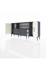 Arges Konsol 4 Raflı 2 Çekmeceli 2 Kapaklı 176x30x83 - S148M018V14A