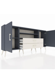 Arges Konsol 4 Raflı 2 Çekmeceli 2 Kapaklı 176x30x83 - S148M018V16A