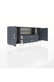 Arges Konsol 4 Raflı 2 Çekmeceli 2 Kapaklı 176x30x83 - S148M018V17A