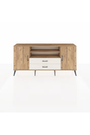 Arges Konsol 4 Raflı 2 Çekmeceli 2 Kapaklı 176x30x83 - S148M018V19A