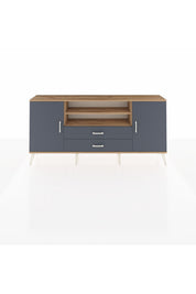 Arges Konsol 4 Raflı 2 Çekmeceli 2 Kapaklı 176x30x83 - S148M018V26A