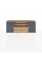 Arges Konsol 4 Raflı 2 Çekmeceli 2 Kapaklı 176x30x83 - S148M018V27A