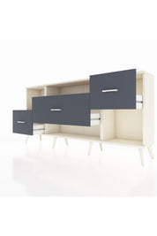 Arges Konsol 2 Raflı 3 Çekmeceli 176x30x83 - S148M019V02A