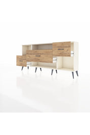 Arges Konsol 2 Raflı 3 Çekmeceli 176x30x83 - S148M019V03A