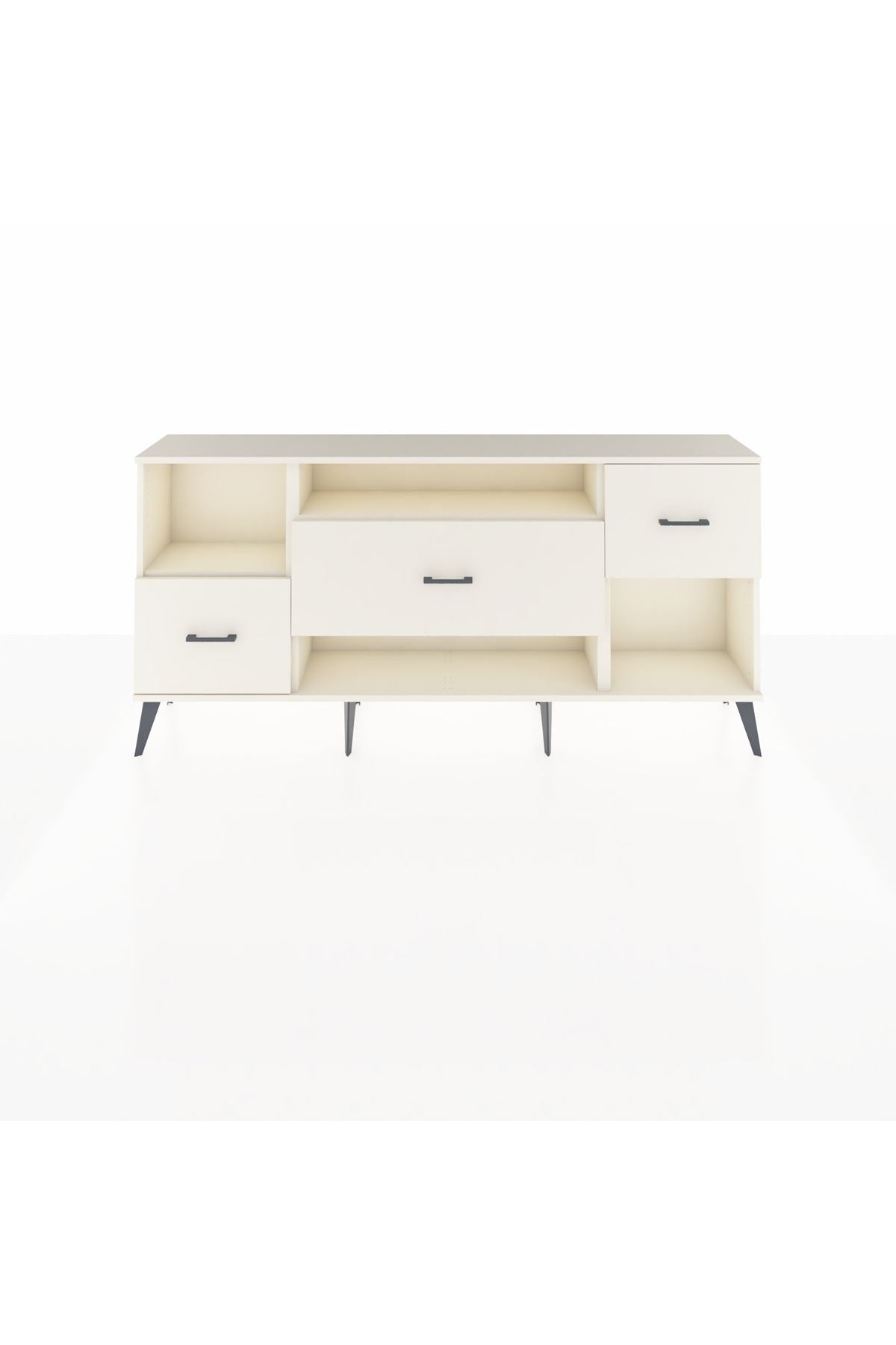 Arges Konsol 2 Raflı 3 Çekmeceli 176x30x83 - S148M019V04A