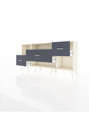 Arges Konsol 2 Raflı 3 Çekmeceli 176x30x83 - S148M019V05A