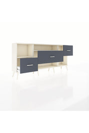 Arges Konsol 2 Raflı 3 Çekmeceli 176x30x83 - S148M019V05A