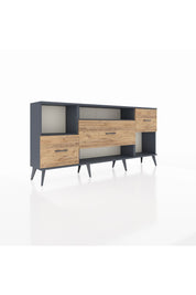 Arges Konsol 2 Raflı 3 Çekmeceli 176x30x83 - S148M019V18A