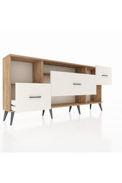 Arges Konsol 2 Raflı 3 Çekmeceli 176x30x83 - S148M019V19A