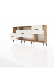 Arges Konsol 2 Raflı 3 Çekmeceli 176x30x83 - S148M019V22A