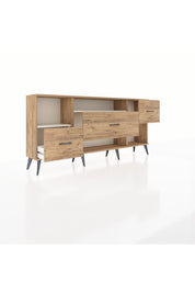 Arges Konsol 2 Raflı 3 Çekmeceli 176x30x83 - S148M019V24A