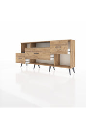 Arges Konsol 2 Raflı 3 Çekmeceli 176x30x83 - S148M019V27A