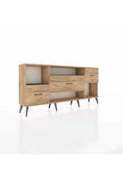 Arges Konsol 2 Raflı 3 Çekmeceli 176x30x83 - S148M019V27A