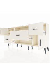 Arges Konsol 2 Raflı 3 Çekmeceli 2 Kapaklı 176x30x83 - S148M020V04A