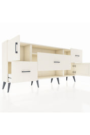 Arges Konsol 2 Raflı 3 Çekmeceli 2 Kapaklı 176x30x83 - S148M020V04A