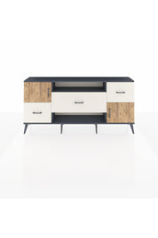 Arges Konsol 2 Raflı 3 Çekmeceli 2 Kapaklı 176x30x83 - S148M020V10A