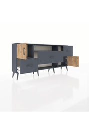 Arges Konsol 2 Raflı 3 Çekmeceli 2 Kapaklı 176x30x83 - S148M020V11A