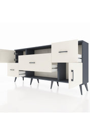 Arges Konsol 2 Raflı 3 Çekmeceli 2 Kapaklı 176x30x83 - S148M020V13A