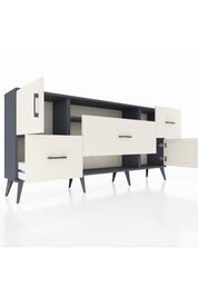 Arges Konsol 2 Raflı 3 Çekmeceli 2 Kapaklı 176x30x83 - S148M020V13A