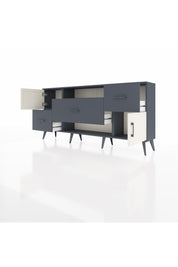 Arges Konsol 2 Raflı 3 Çekmeceli 2 Kapaklı 176x30x83 - S148M020V14A