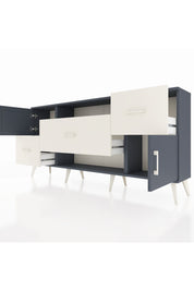 Arges Konsol 2 Raflı 3 Çekmeceli 2 Kapaklı 176x30x83 - S148M020V16A