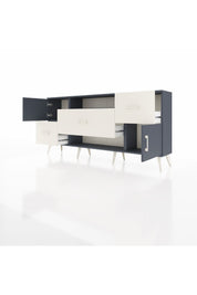 Arges Konsol 2 Raflı 3 Çekmeceli 2 Kapaklı 176x30x83 - S148M020V16A