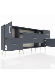 Arges Konsol 2 Raflı 3 Çekmeceli 2 Kapaklı 176x30x83 - S148M020V17A