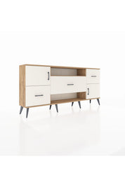 Arges Konsol 2 Raflı 3 Çekmeceli 2 Kapaklı 176x30x83 - S148M020V22A