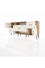 Arges Konsol 2 Raflı 3 Çekmeceli 2 Kapaklı 176x30x83 - S148M020V22A