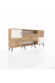 Arges Konsol 2 Raflı 3 Çekmeceli 2 Kapaklı 176x30x83 - S148M020V24A