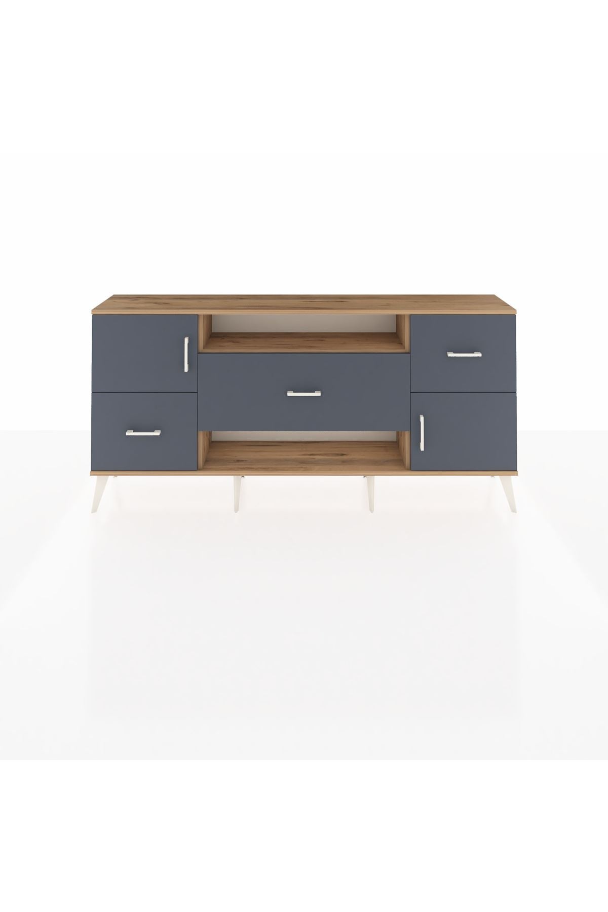 Arges Konsol 2 Raflı 3 Çekmeceli 2 Kapaklı 176x30x83 - S148M020V26A