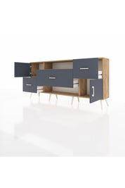 Arges Konsol 2 Raflı 3 Çekmeceli 2 Kapaklı 176x30x83 - S148M020V26A