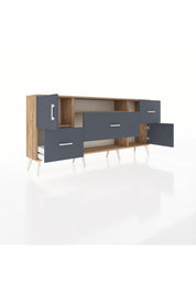 Arges Konsol 2 Raflı 3 Çekmeceli 2 Kapaklı 176x30x83 - S148M020V26A