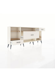 Arges Konsol 4 Raflı 3 Çekmeceli 176x30x83 - S148M021V01A