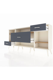 Arges Konsol 4 Raflı 3 Çekmeceli 176x30x83 - S148M021V02A