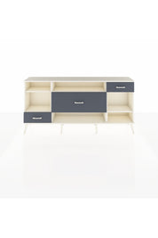 Arges Konsol 4 Raflı 3 Çekmeceli 176x30x83 - S148M021V05A