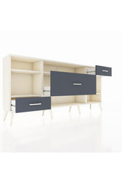 Arges Konsol 4 Raflı 3 Çekmeceli 176x30x83 - S148M021V05A