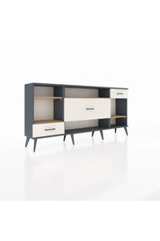 Arges Konsol 4 Raflı 3 Çekmeceli 176x30x83 - S148M021V10A