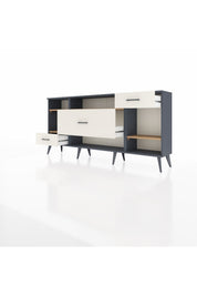 Arges Konsol 4 Raflı 3 Çekmeceli 176x30x83 - S148M021V10A
