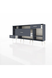 Arges Konsol 4 Raflı 3 Çekmeceli 176x30x83 - S148M021V17A