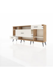 Arges Konsol 4 Raflı 3 Çekmeceli 176x30x83 - S148M021V22A
