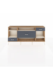 Arges Konsol 4 Raflı 3 Çekmeceli 176x30x83 - S148M021V23A