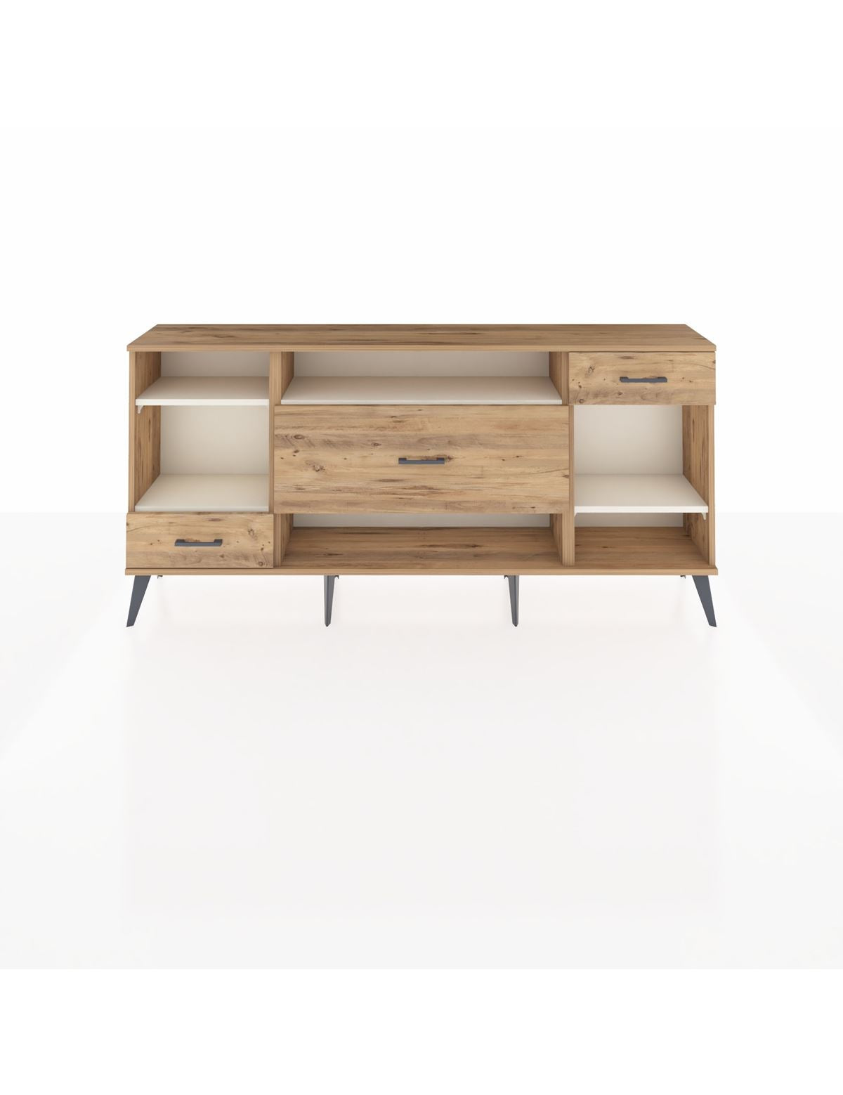 Arges Konsol 4 Raflı 3 Çekmeceli 176x30x83 - S148M021V24A