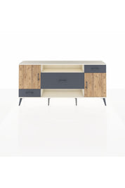 Arges Konsol 4 Raflı 3 Çekmeceli 2 Kapaklı 176x30x83 - S148M022V02A