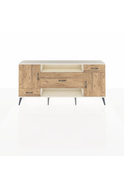 Arges Konsol 4 Raflı 3 Çekmeceli 2 Kapaklı 176x30x83 - S148M022V03A
