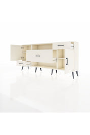 Arges Konsol 4 Raflı 3 Çekmeceli 2 Kapaklı 176x30x83 - S148M022V04A