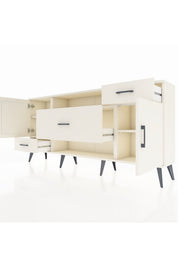 Arges Konsol 4 Raflı 3 Çekmeceli 2 Kapaklı 176x30x83 - S148M022V04A