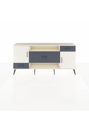 Arges Konsol 4 Raflı 3 Çekmeceli 2 Kapaklı 176x30x83 - S148M022V05A